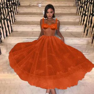 ROBE Robe Femme SEXY Glamour Elegant Sans Manches Bohème Orange - JXSHOP2021