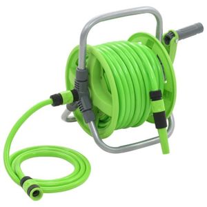 Haute qualité 15M compact tuyau de jardin bobine set avec raccord extérieur arrosage