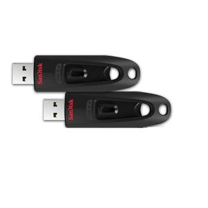 CLÉ USB 2PCS SanDisk 64 Go Ultra Clé USB 3.0 , jusqu'à 130