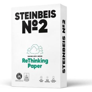 PAPIER IMPRIMANTE Steinbeis N°2 Lot de 2 feuilles de papier recyclé 
