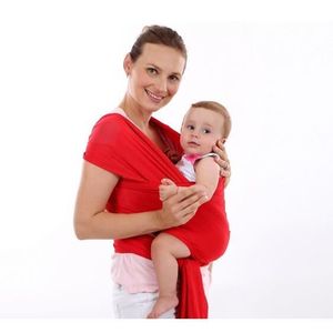 ÉCHARPE DE PORTAGE Écharpe de portage - ZGEER - Serviette bébé respirante d'été - Rouge - Mixte - A partir de 0 mois