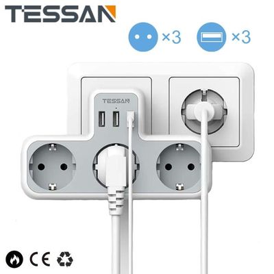 Acheter TESSAN – tour d'alimentation multi-prises avec 3 USB