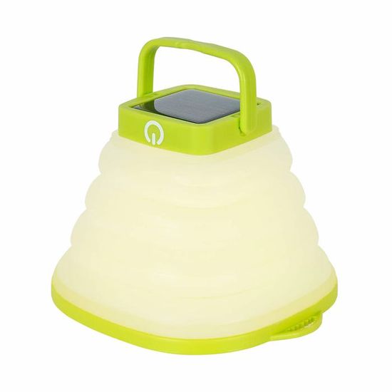 Lanterne De Camping LED Rechargeable - Pliable, Solaire Et USB - Rouge SB-6070