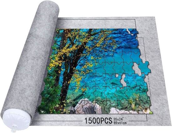 Tapis De Sol Pour Puzzle Tapis En Feutre - SURENHAP - Puzzle