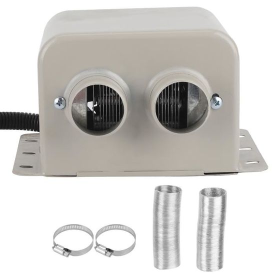 Chauffage De Voiture 12V 300W Riloer - Portable, Vent Chaud/Froid, Dégivrage Pare-brise - Prise Allume-Cigare, Compatible SUV, Fourgon, Voiture - 5