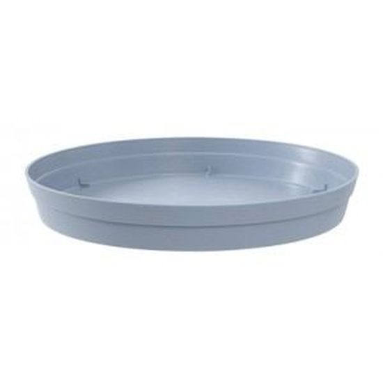 Soucoupe Toscane Zen gris anthracite Diam/ètre 40 cm Eda Plastiques
