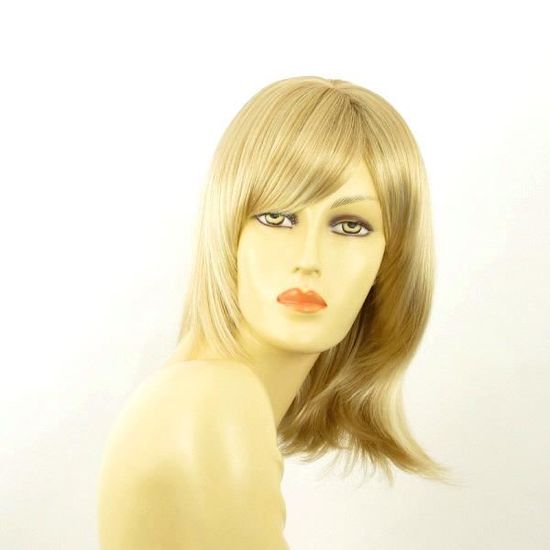 WIG ME UP Haarteil T116-24BT613 – Platinblonde Spitzen, Butterfly-Klammer, Kunstfaser