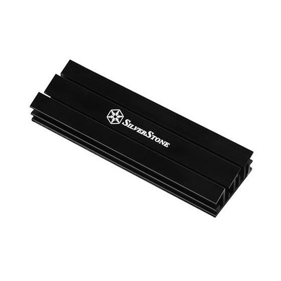 Silverstone  SST-TP02-M2 ventilateur, refroidisseur et radiateur Module de mémoire ( M.2 Heatsink - Black) - 4710007225899