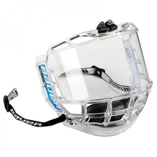 Bauer   Visière intégrale pour casque de hockey sur glace Concept III, pour adulte Transparent Taille unique - 1041010