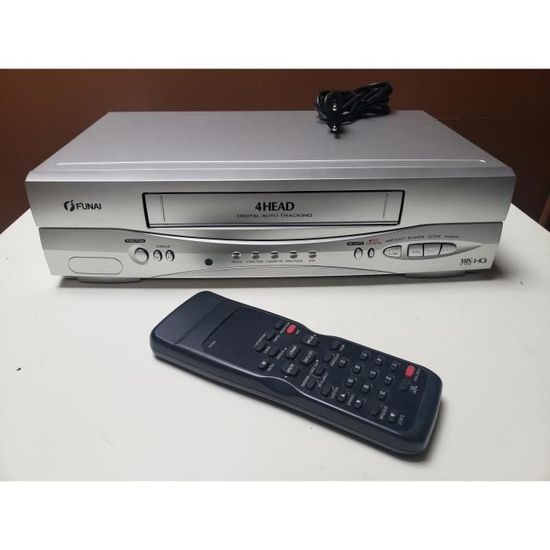FUNAI 31C-450 MAGNETOSCOPE RECORDER PLAYER K7 VHS VIDEO CASSETTE NEW