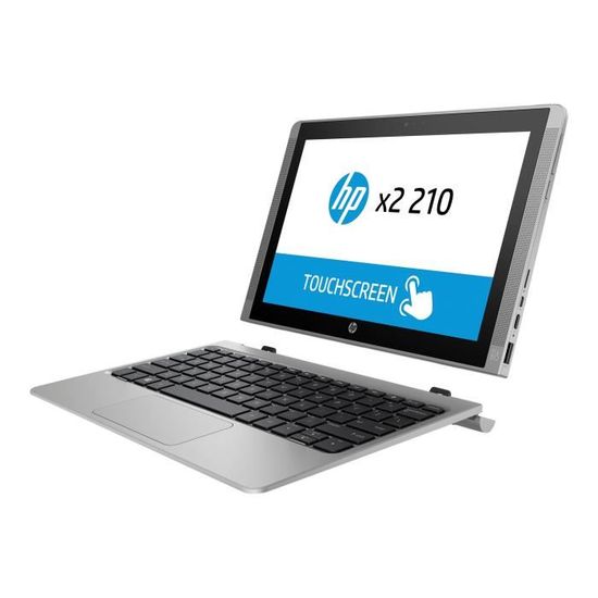 HP x2 210 Avec clavier détachable Atom x5 Z8300 - 1.44 GHz Win 10 Pro 64  bits 4 Go RAM 64 Go eMMC 10.1 IPS écran tactile 1280 x… - Cdiscount  Informatique