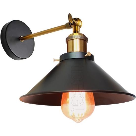 Applique Murale Torche Flamme Style Industriel - Lampe Vintage E27 7W - Pour Salon, Bar, Couloir - IP55
