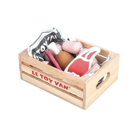 Cagette de viandes en bois - Le Toy Van - Le panier de viandes