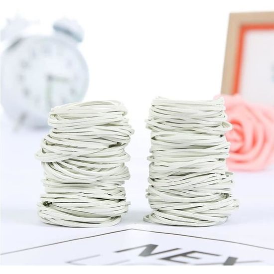 XRXYMQ Elastique Caoutchouc 100 Pièces Élastique Large Bureau