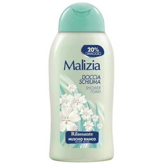 MALIZIA Douche Relaxant Musc Blanc 300 Ml. Gel Douche Cdiscount Au quotidien