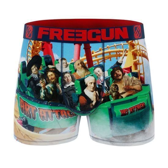 Boxer Enfant Freegun Astérix - Lot De 4 | Caleçon Garçon Confortable Et Respirant