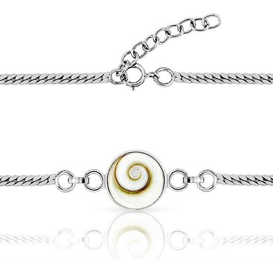 Pendentif Yin Yang Avec œil De Sainte Lucie En Argent 925 - Bijou élégant - 8