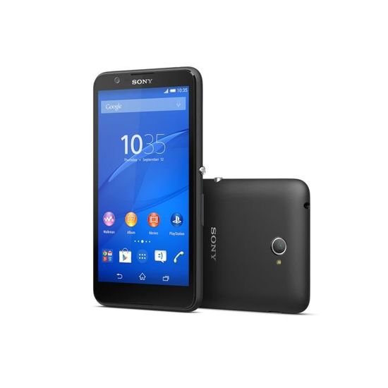 Smartphone - Sony - Xperia E4 - 5 pouces - 8 Go - Noir