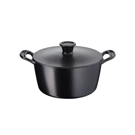 Faitout Anett En Acier Inox 24 Cm 8,1 L Avec Couvercle - Compatible Induction - Fond Multicouche