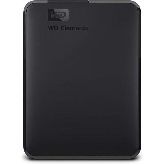 WD - Disque dur Externe - WD Elements™ - 5To - USB 3.0 (WDBU6Y0050BBK-WESN)