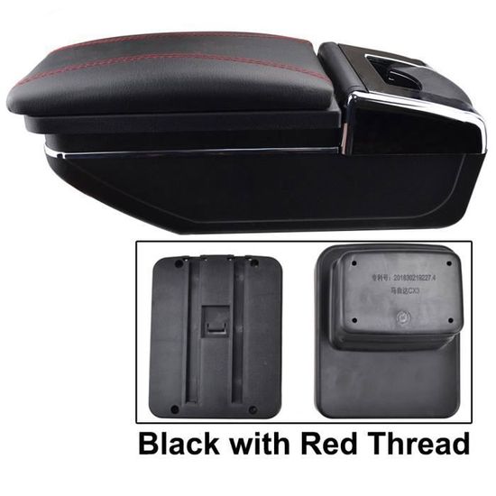 Couvercle D'Accoudoir Console Centrale Noir Cuir Pour Audi A3 8P & A5 2003-2013 - 8P0864245P