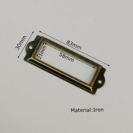 Lot De 2 Poignées De Tiroir De Style Vintage Chinois En Laiton Antique Pour Tiroir, Armoire