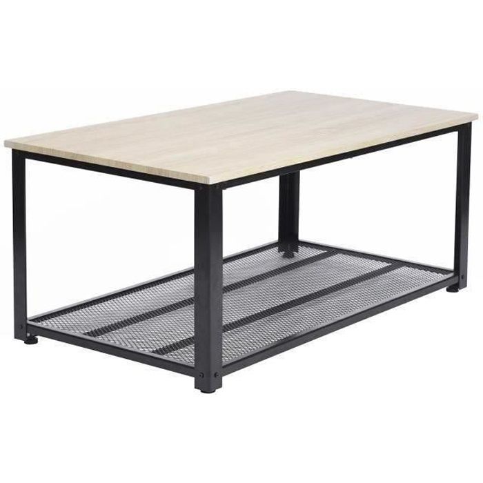 Table Basse Style Industriel Achat Vente Pas Cher