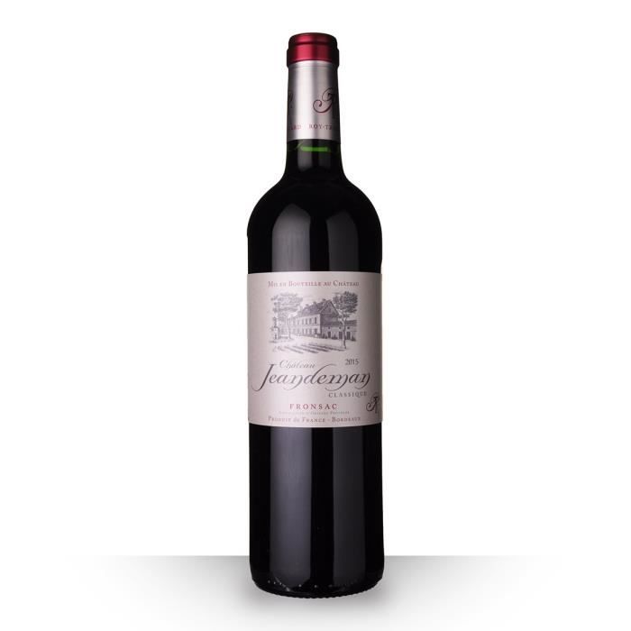 Château Jeandeman 2015 AOC Fronsac - 75cl - Vin Rouge