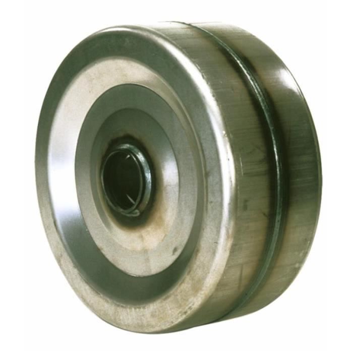 Roue en fer Ø 280X120 moyeu à roulement Ø 52