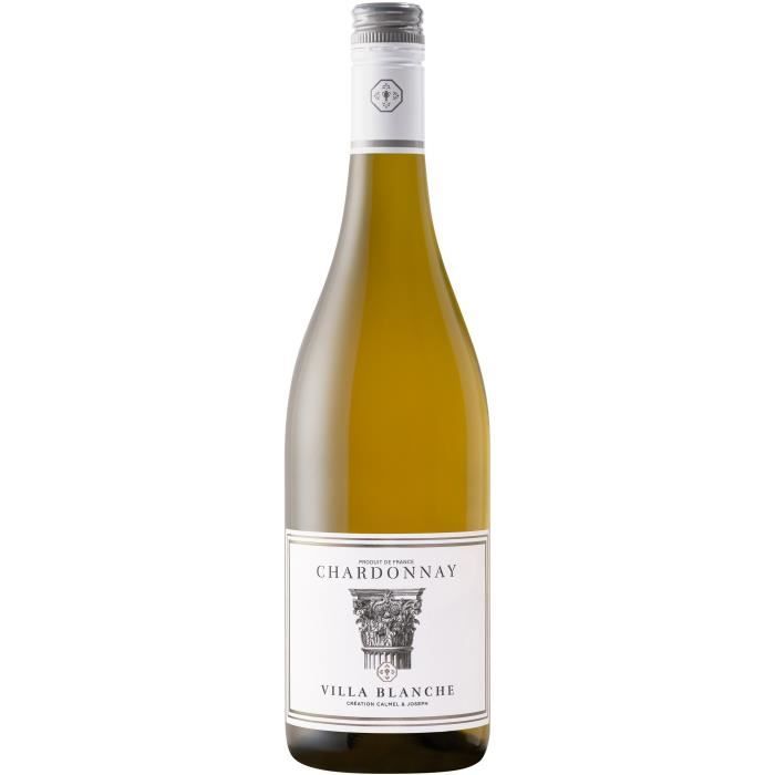 6 BOUTEILLES VILLA BLANCHE CHARDONNAY 2019