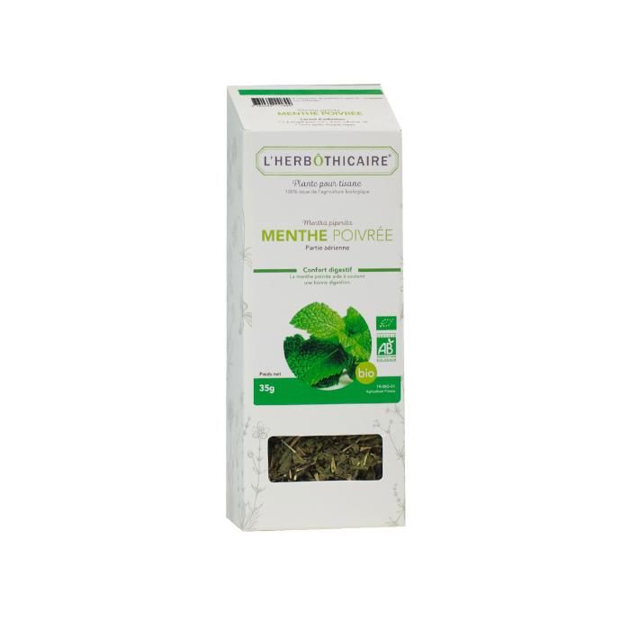 L'Herbôthicaire Tisane Menthe Poivrée Bio 50g