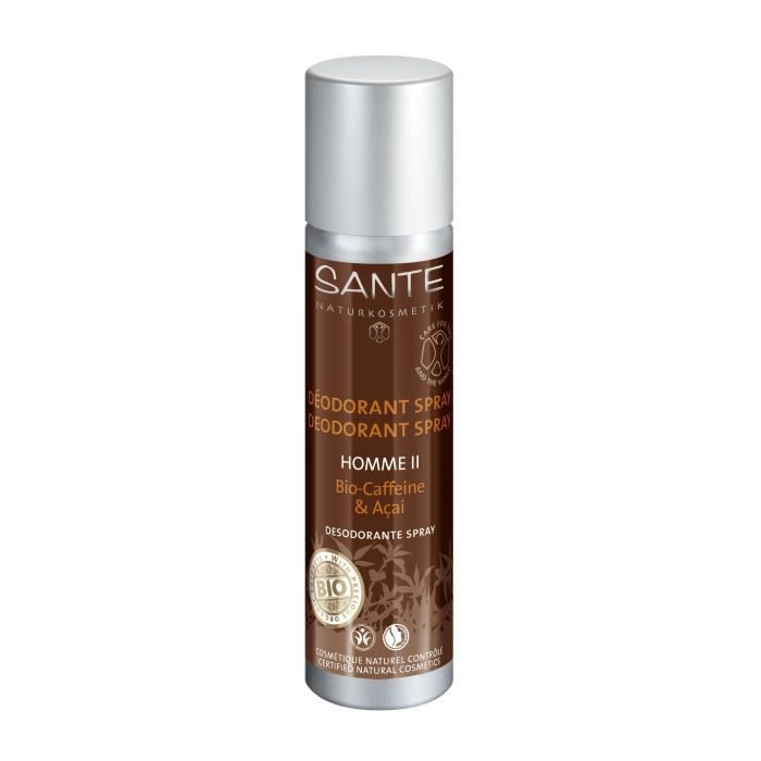 SANTE Déodorant spray Caféine et Açaï - Homme II - 100 ml