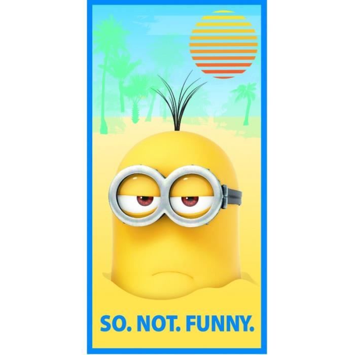 Serviette de bain Drap de plage MINIONS