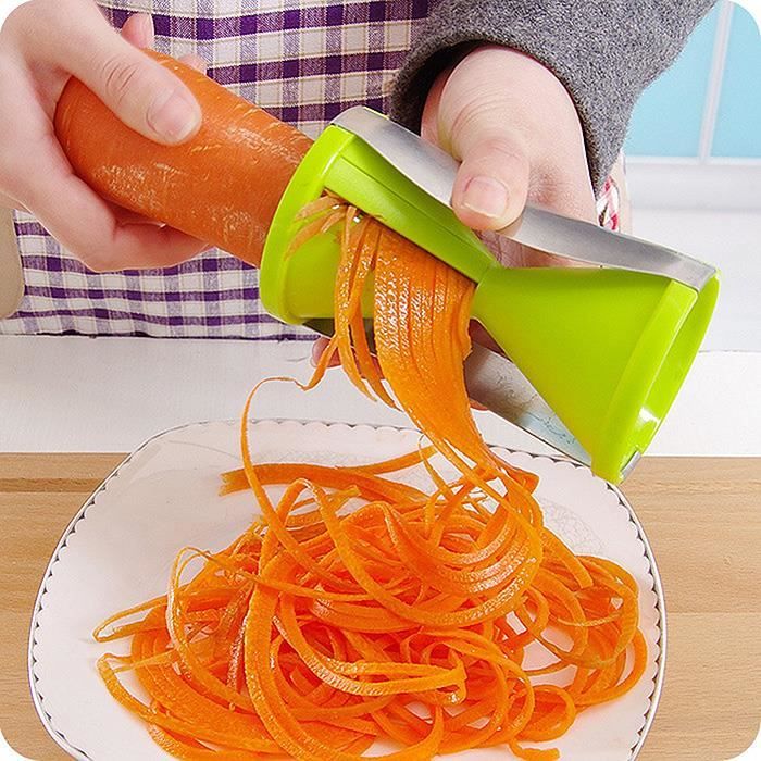 Légume Fruit Spiral Tranche Éplucheur Outil de Cuisine Coupe Julienne Ustensile