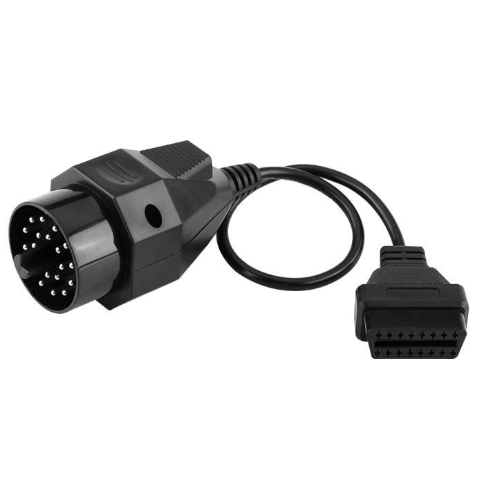 Cuque OBD2 20 à 16 Broches Adaptateur de Câble Câblage Connecteur d'attelage & Socket pour BMW E36 E38 E39 E46 E53 X5 Z3