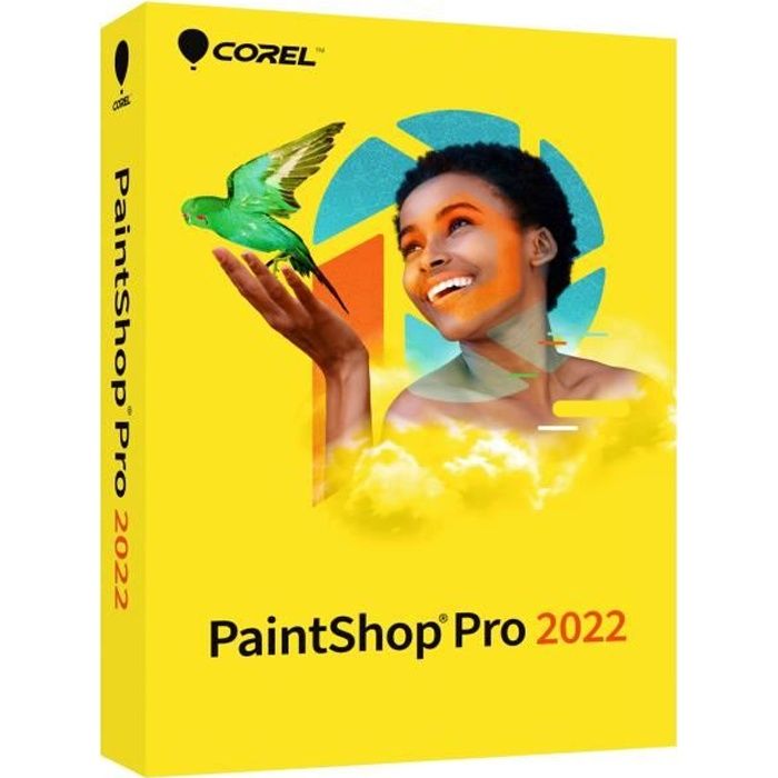 PaintShop Pro 2022 - Licence Perpétuelle - 1 poste - A télécharger