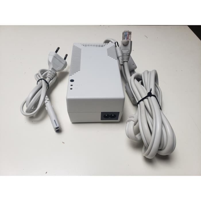 CPL FREEPLUG FREEBOX REVOLUTION MINI 4K V5 V6 ALIMENTATION 12V DECODEUR TV TELE SERVER PLAYER BOX FREE 200 Mbps .