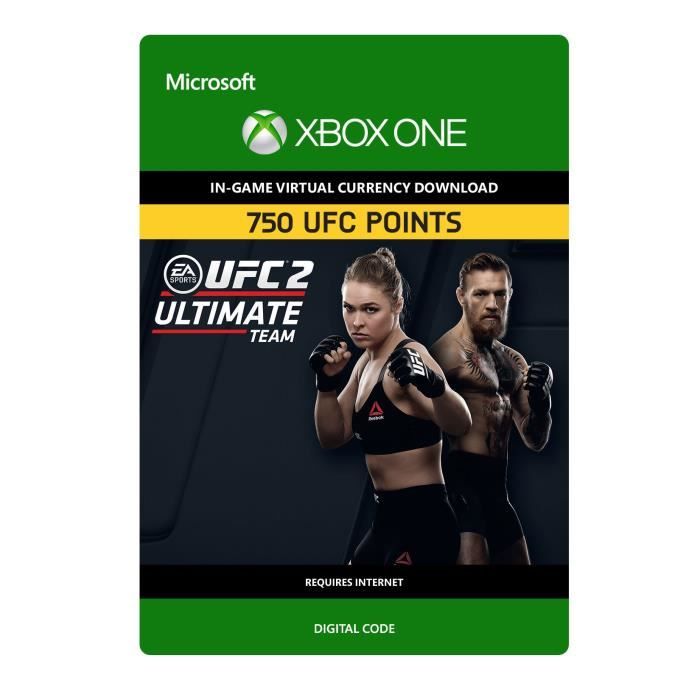 DLC UFC 2: 750 UFC Points pour Xbox One