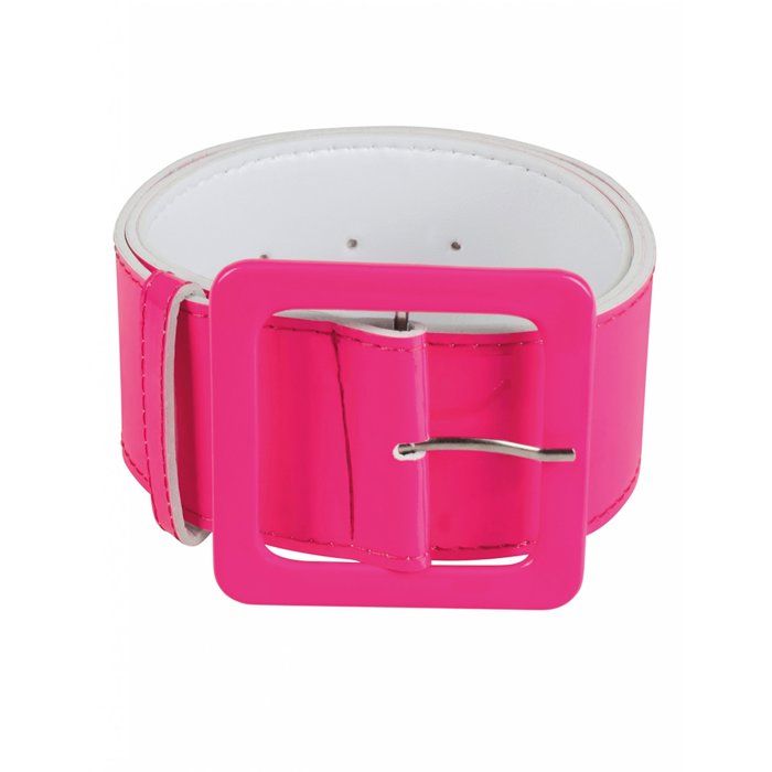 Ceinture rose fluo adulte