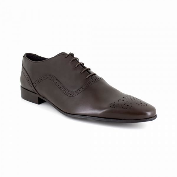 Richelieu J.Bradford Cuir Marron JB-BREIL - Couleur - Marron