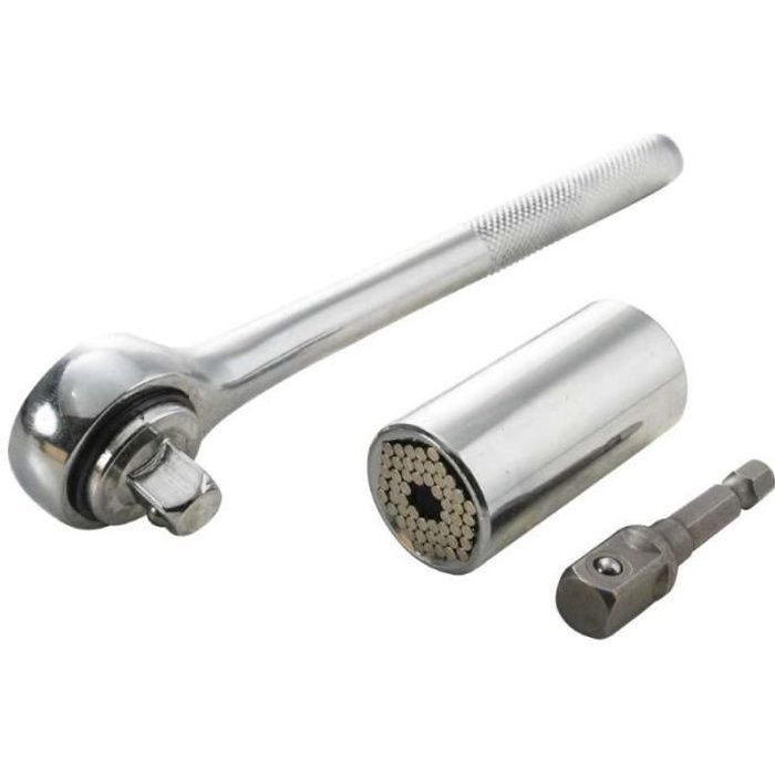 Clé à douille universelle 7 à 19mm