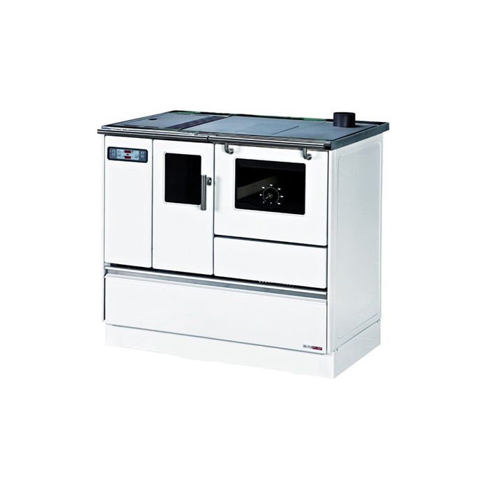 Cuisinière Granulés Chauffage seul Sannover 8 kW Blanc