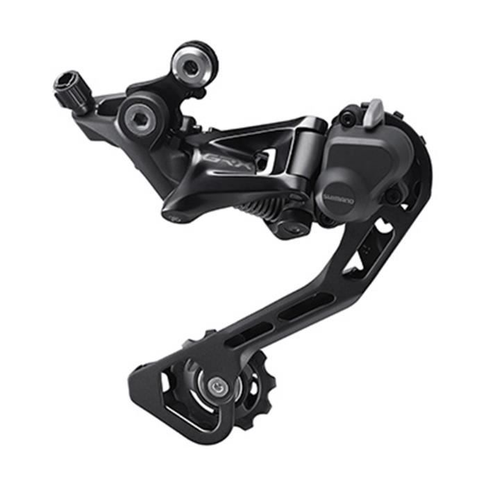 DERAILLEUR ROUTE-GRAVEL ARRIERE SHIMANO 10V. RX400 NOIR DOUBLE