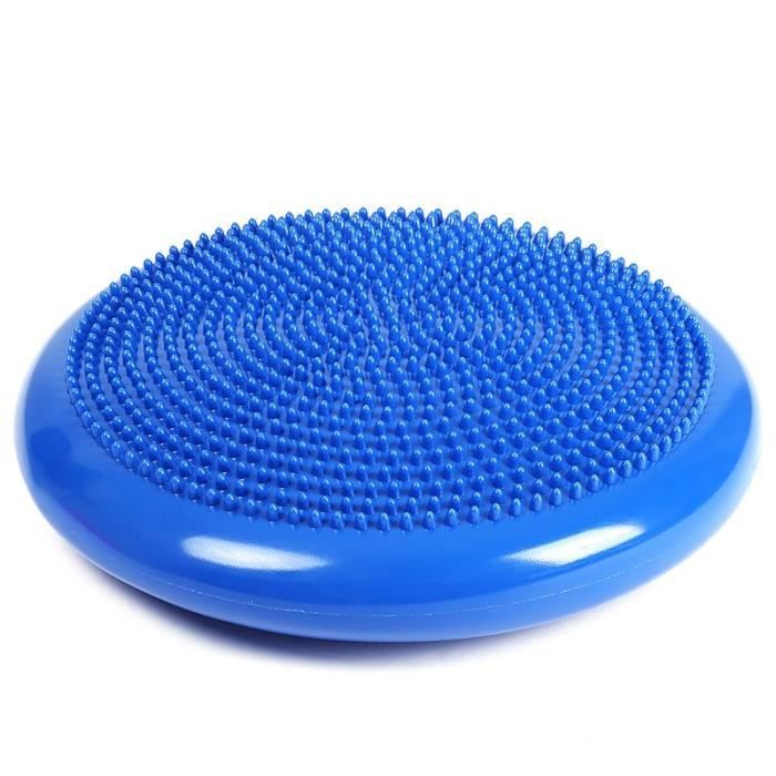 FLOOR Coussin Gonflable De Massage Sur Chaise De Yoga Pilates Tapis D'Équilibre De Fitness De Massage Barbelé Avec Tube Gonflable