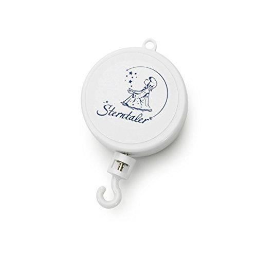 STERNTALER Boîte a Musique Tournante pour Mobile Thème Berceuse de Brahm'S Brahm'S Wiegenlied Blanc