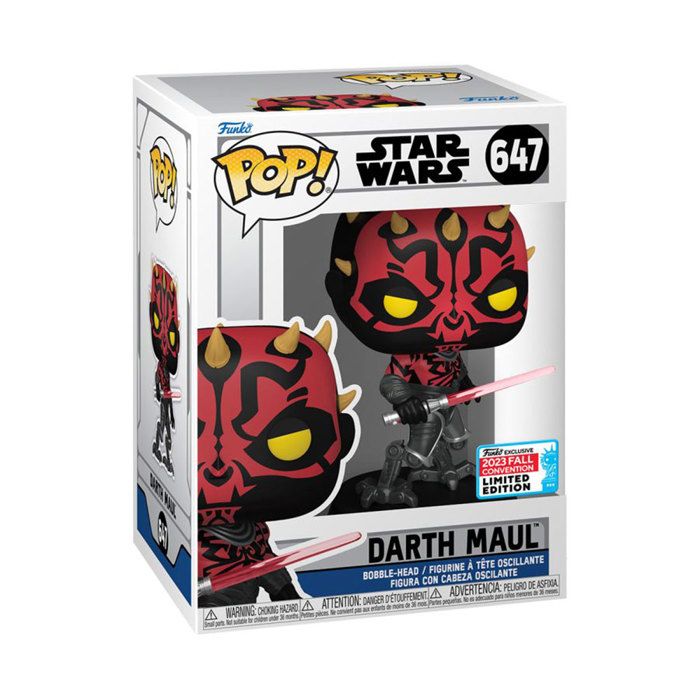 Star Wars Figurine - Pop! - Darth Maul - Édition NYCC 2023 - 44 pouces