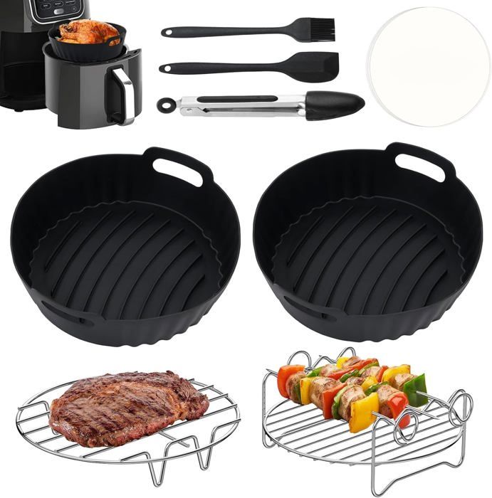 11 Pièces Accessoire Air Fryer Pour Philips Série 2000 6.2L