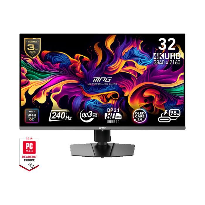 MSI 31.5 LED MPG 322URX QD OLED - vue 4