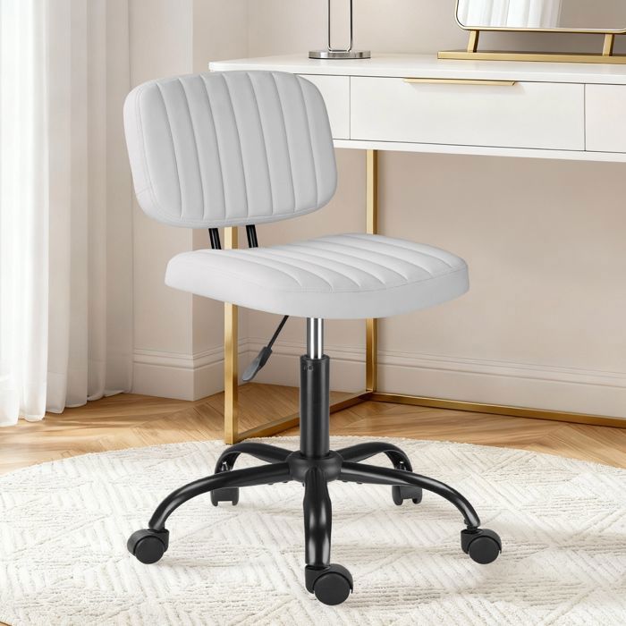 Chaise de bureau - ALIGHTUP - Chaise à roulettes pivotant 360° hauteur réglable sans accoudoirs 43*40*48-63cm Chaise de bureau - ALIGHTUP - Chaise à roulettes pivotant 360° hauteur réglable sans accoudoirs 43*40*48-63cm