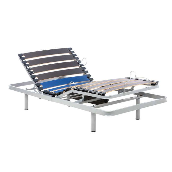Geriafy - Sommier électrique  90x190 cm  Renforcé et Compact  Télécommande